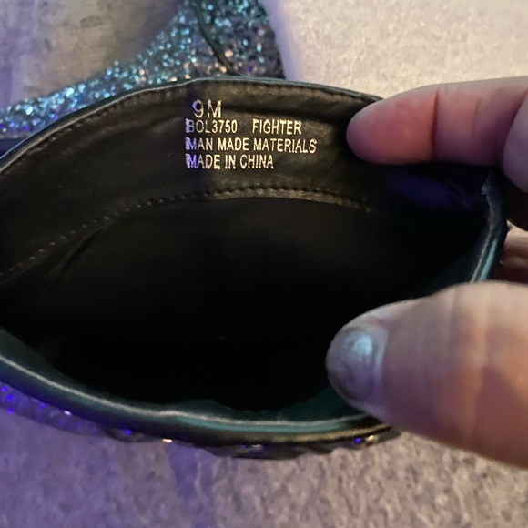 Cape Robbin Glitter Cowboy Boots - Picture 4 of 7